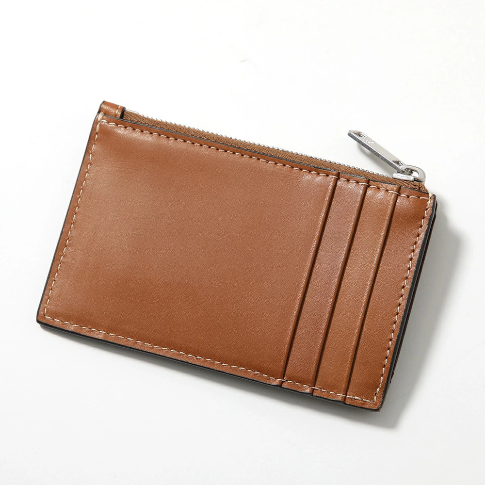 Celine coin Card Triomphe case Purse Fragment Wallet Tan Wallet Tan